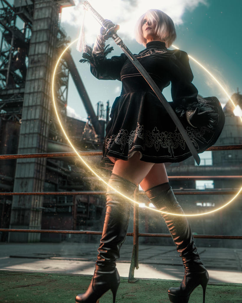 2B Nier Automata Cosplay Sahhki